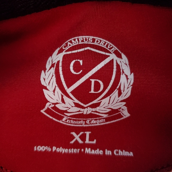 Seminoles Full zip up sweater Embroidered Logo Mens Size XL Campus Drive - Picture 4 of 6